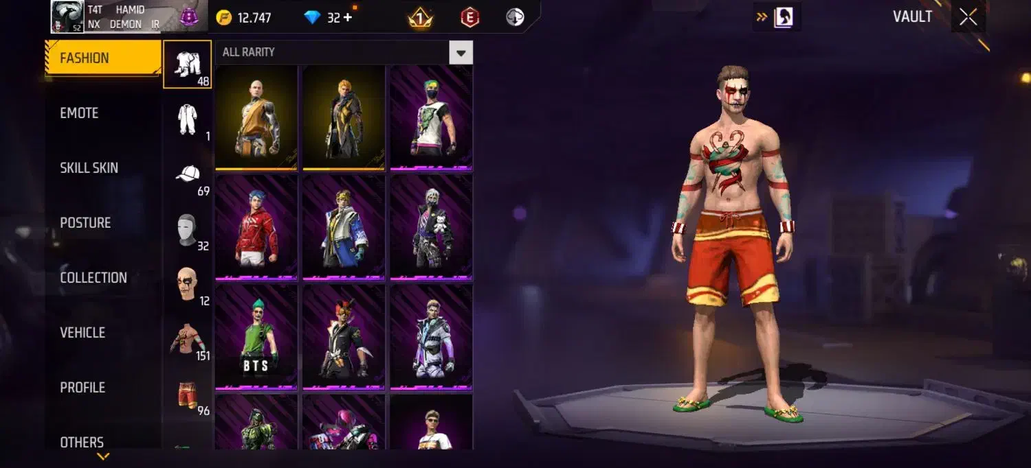 اکانت فری فایر|کنسول، بازی ویدئویی و آنلاین|عسلویه, |دیوار