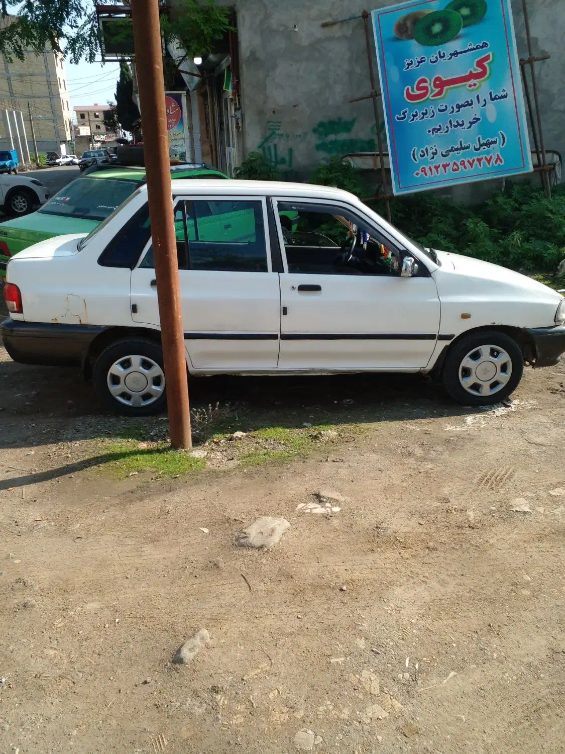 پراید ۸۵سفید  هیدرولیک|خودرو سواری و وانت|لیسار, |دیوار