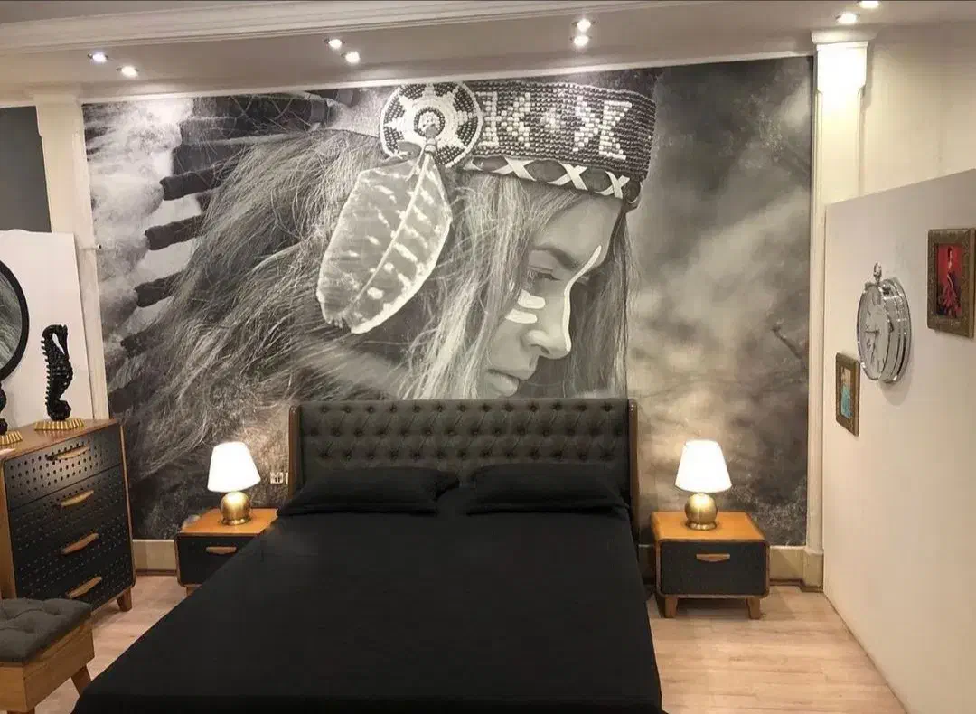 پوستر دیواری سه بعدی|تابلو، نقاشی، عکس|لاهیجان, کوی خزر|دیوار