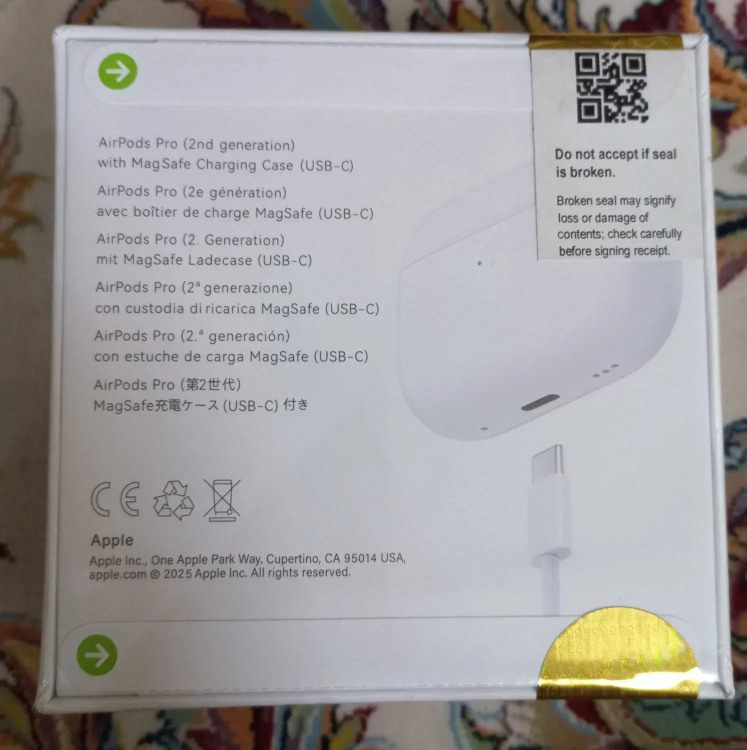 airpods pro(2nd generation)|لوازم جانبی موبایل و تبلت|گرمدره, |دیوار