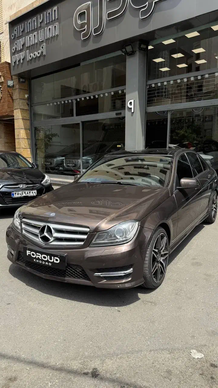 بنز C200 قهوه ای مدل 2014 فول (amg پلاس)|خودرو سواری و وانت|تهران, قیطریه|دیوار