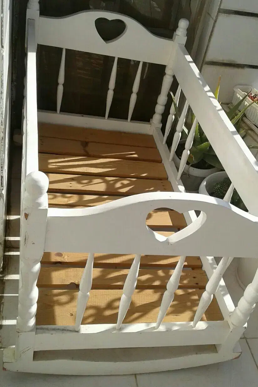 هم تخت هم ننو|تخت و صندلی بچه|کردکوی, |دیوار