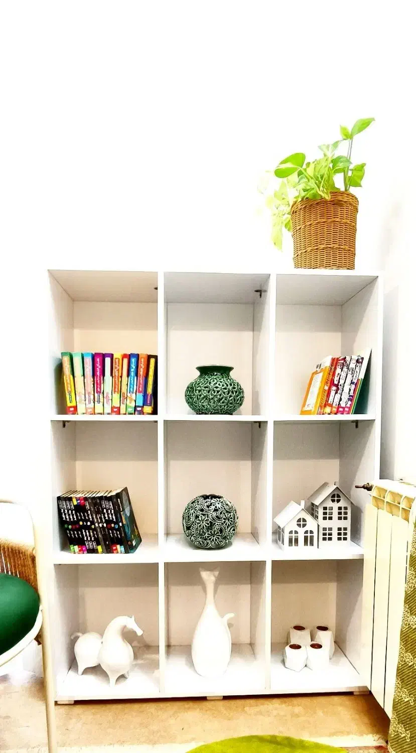 شلف کتابخونه|کتابخانه، شلف، قفسه‌های دیواری|شیروان (خراسان), |دیوار