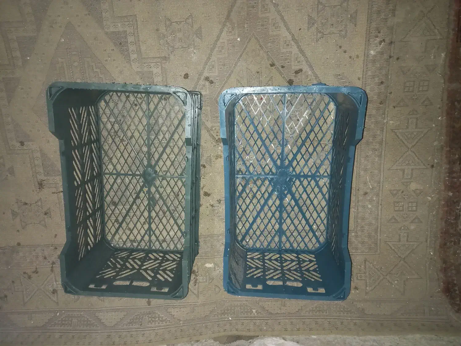 جعبه گوجه ای ۱۸ کیلویی|ظروف نگهدارنده، پلاستیکی، یکبارمصرف|نوکنده, |دیوار