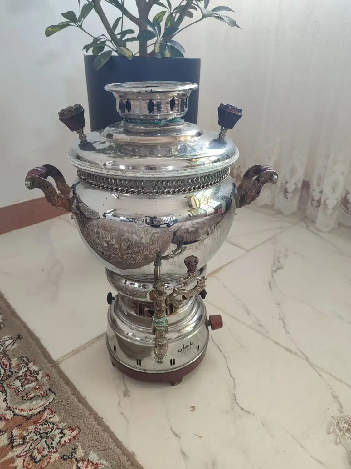 سماور گازی|سماور، چای‌ساز، قهوه‌ساز|اسفراین, |دیوار