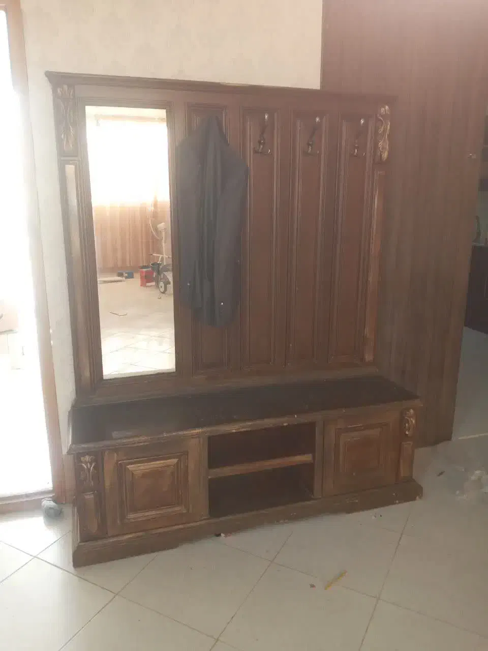 دو عدد کمد|جاکفشی، کمد، دراور|تایباد, |دیوار