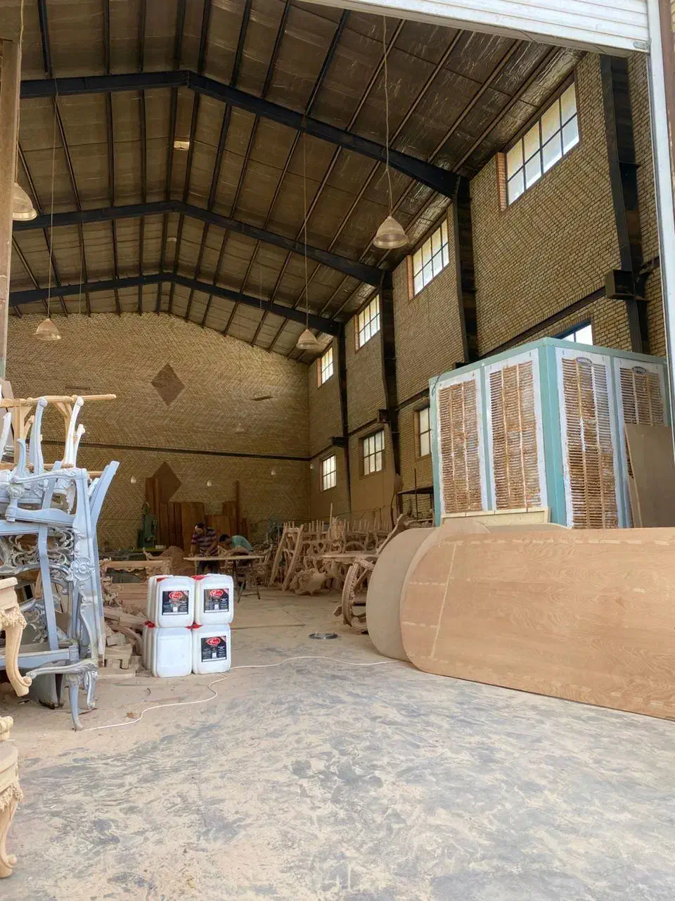 اجاره سوله ۵۰۰ در زمین ۱۰۰۰ متر جرثقیل خور کد ۴۰۲۸|اجارهٔ دفتر صنعتی، کشاورزی، تجاری|بهارستان, |دیوار