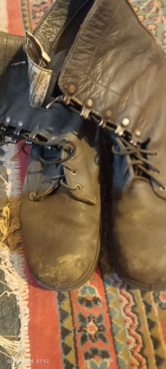 پوتین سربازی اصلی|کوهنوردی و کمپینگ|مشهد, قائم|دیوار