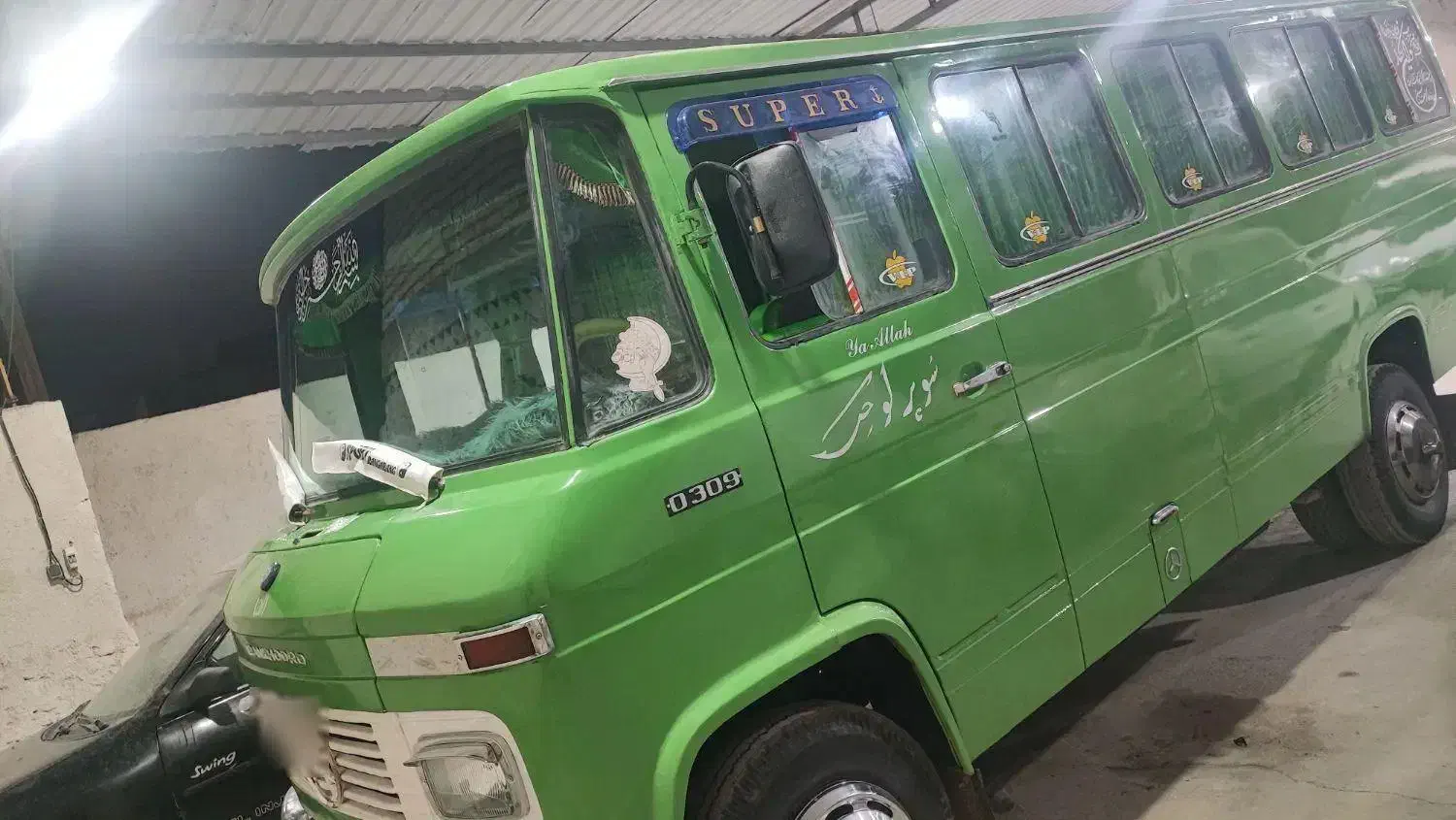 مینی بوس بنز مدل ۶۴ تک درب|خودرو سنگین|اصفهان, محمودیه|دیوار