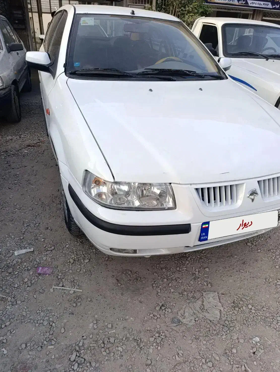 سمند 92  بی رنگ|خودرو سواری و وانت|گنبد کاووس, |دیوار