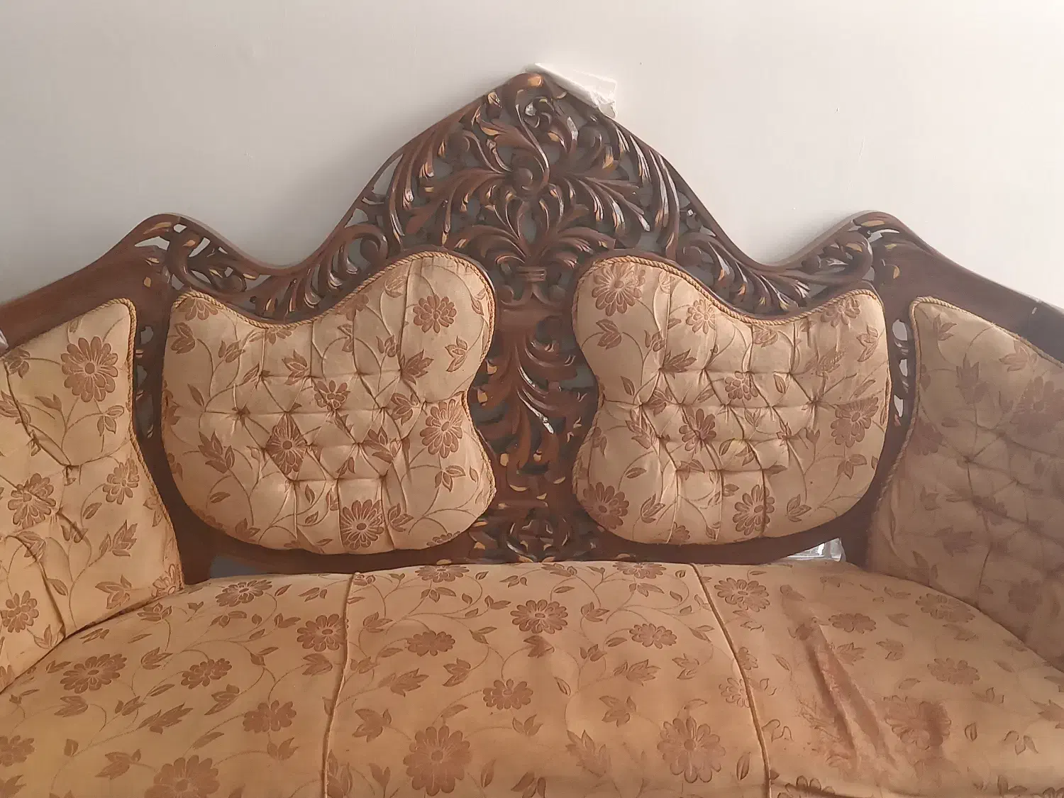 مبل سلطنتی تمام چوب|مبلمان خانگی و میز عسلی|شیراز, زیباشهر|دیوار