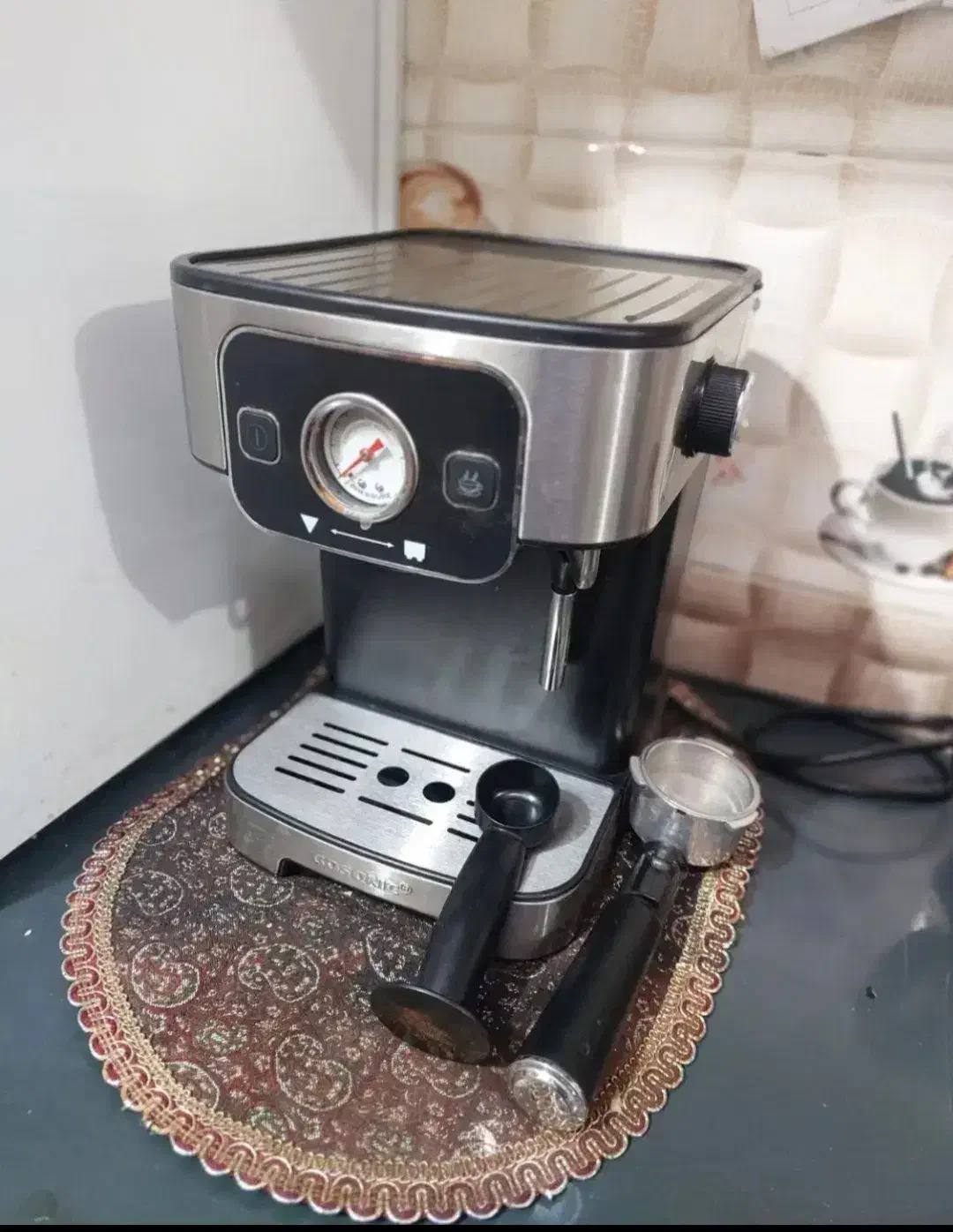 قهوه ساز|سماور، چای‌ساز، قهوه‌ساز|طبس, |دیوار