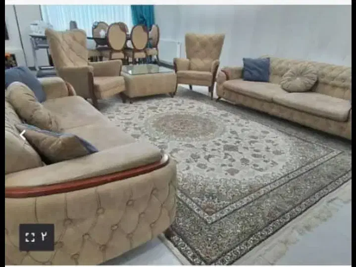 مبلمان ۸ نفره|مبلمان خانگی و میز عسلی|قزوین, |دیوار