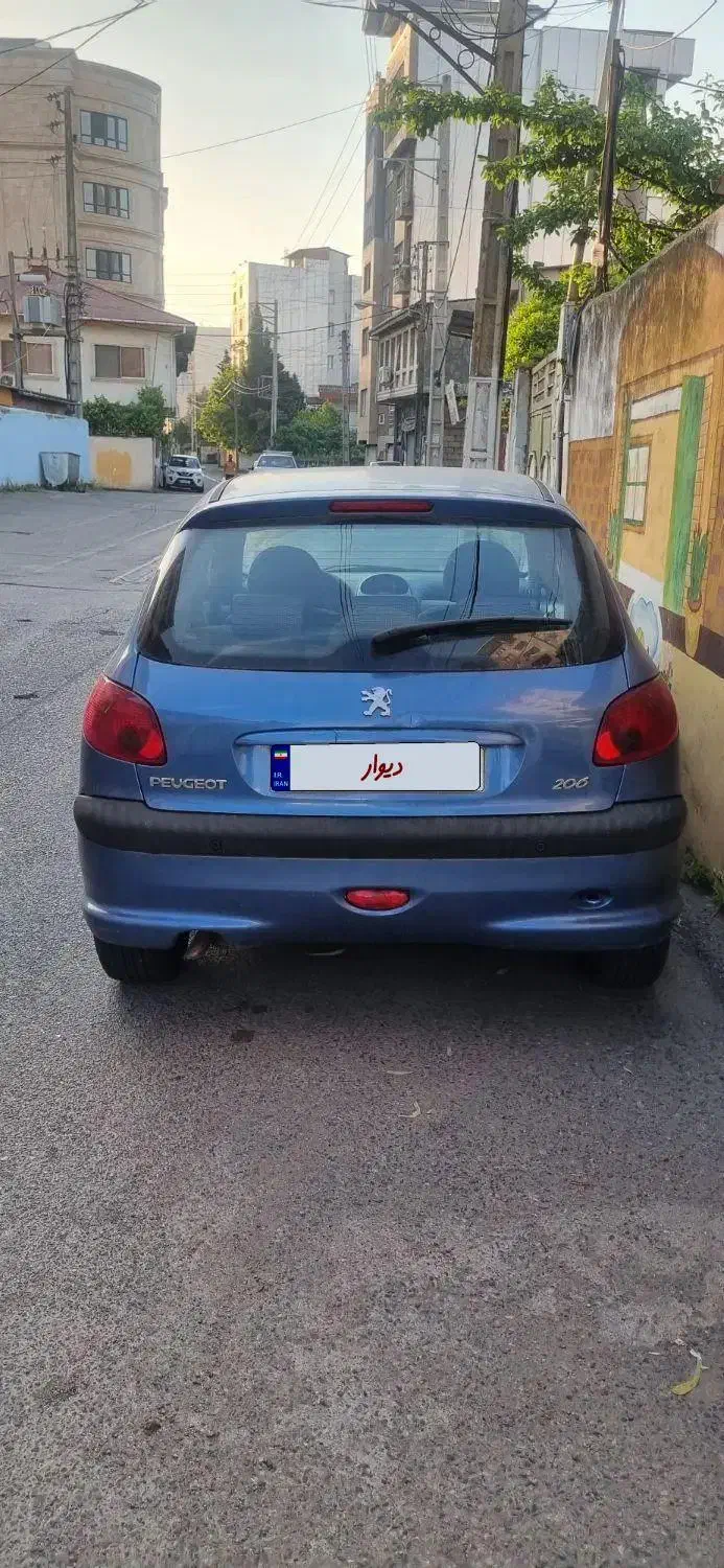 پژو ۲۰۶  مدل ۹۴|خودرو سواری و وانت|تنکابن, |دیوار