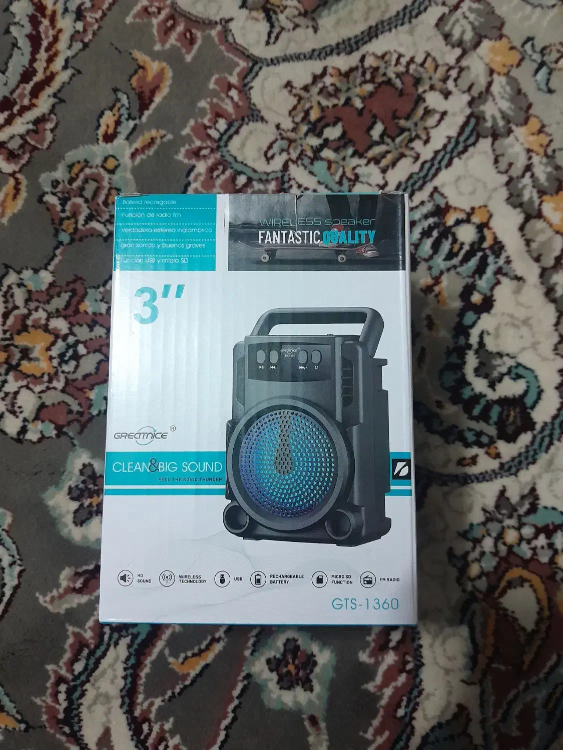 اسپیکر گریت نایس مدل gts-1360|پخشکننده همراه|یزد, |دیوار