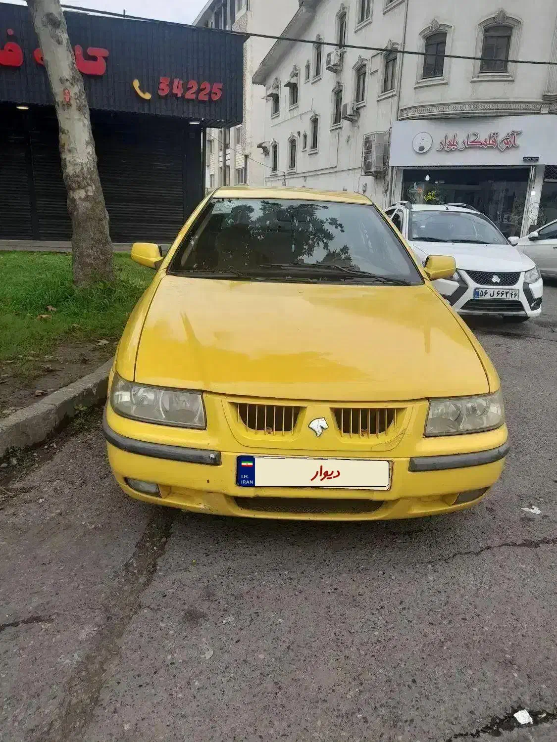 سمند تاکسی برون شهری .رشت خمام.|خودرو سواری و وانت|خمام, |دیوار