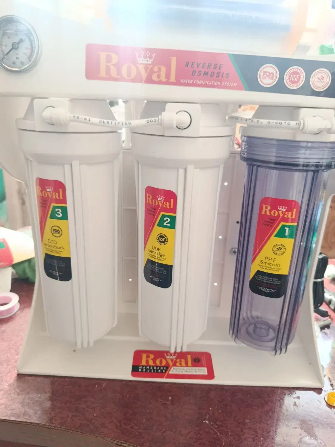 فروش اقساطی دستگاه آب شیرین خانگی با بهترین برند|آب‌سردکن و تصفیه آب|قم, مسجد امام حسن|دیوار