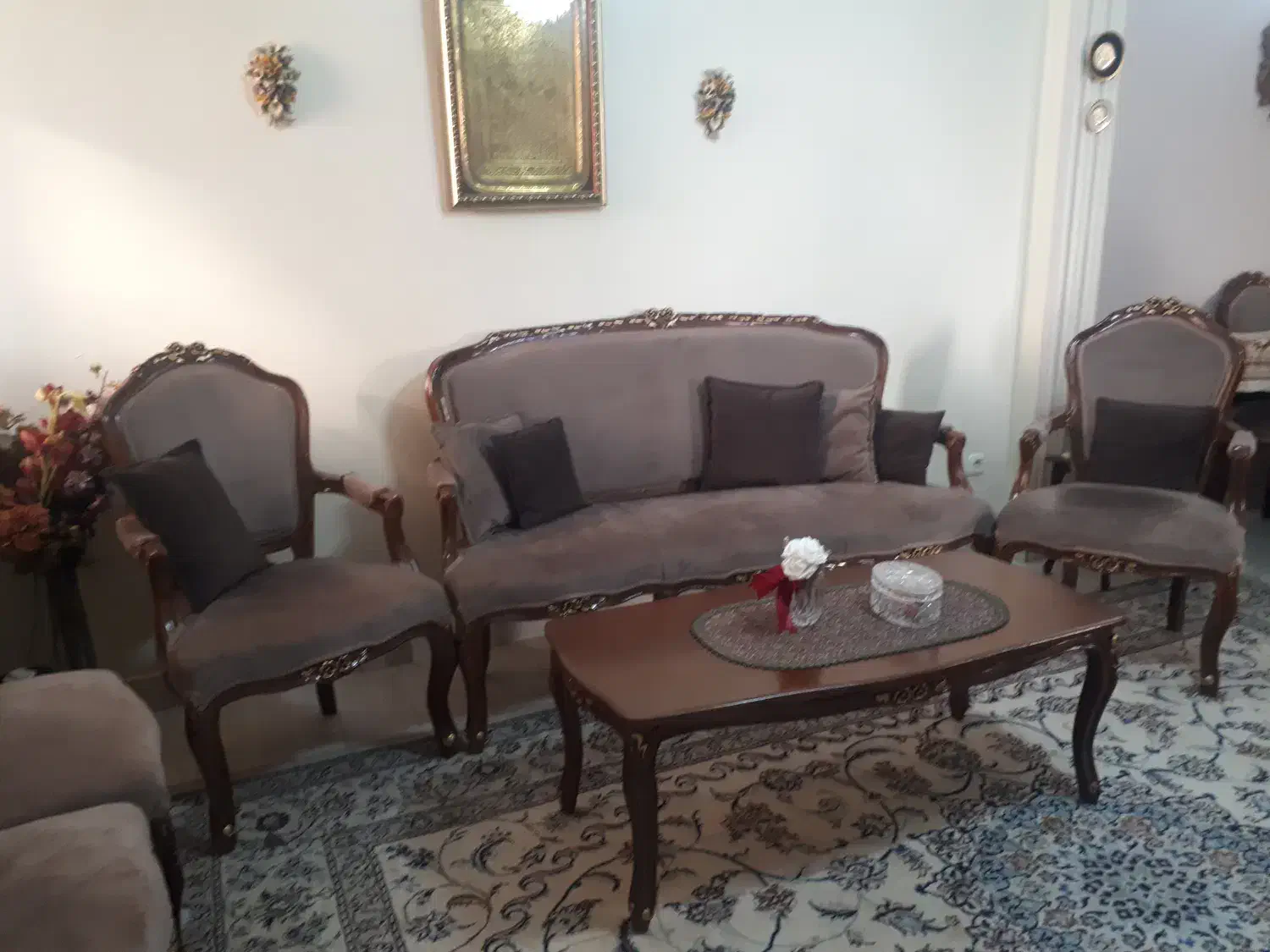 مبل استیل ۹ نفره|مبلمان خانگی و میز عسلی|تهران, مجیدآباد|دیوار