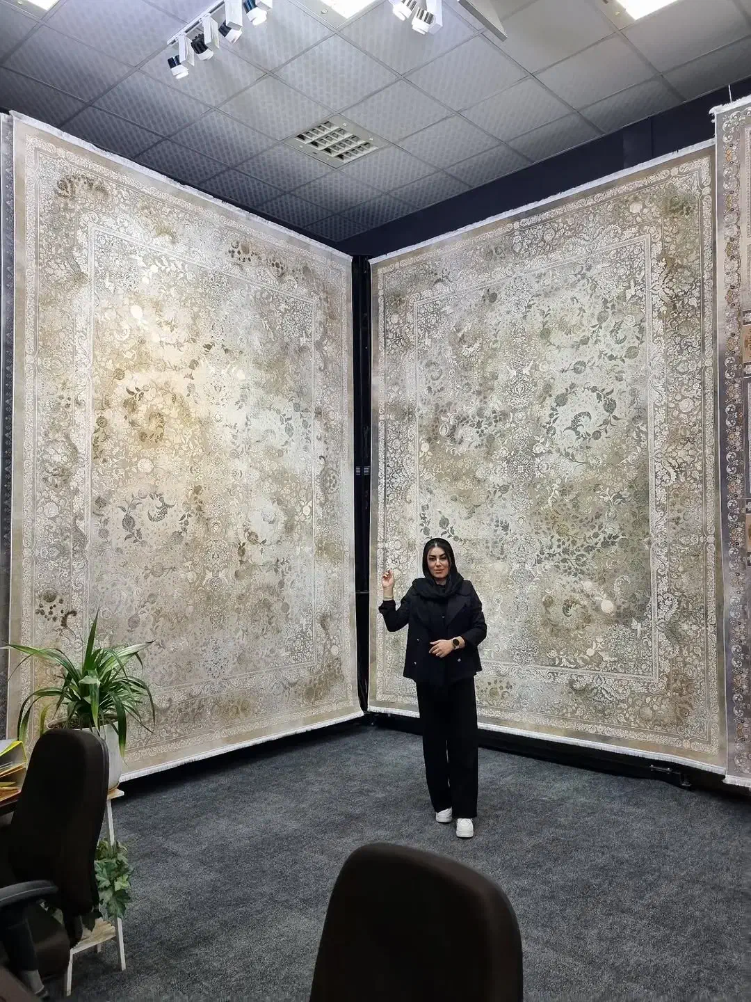 اکرولیک گیلاوار وکسوز برجسته۱۲۰۰شانه|فرش|شیراز, قلات|دیوار