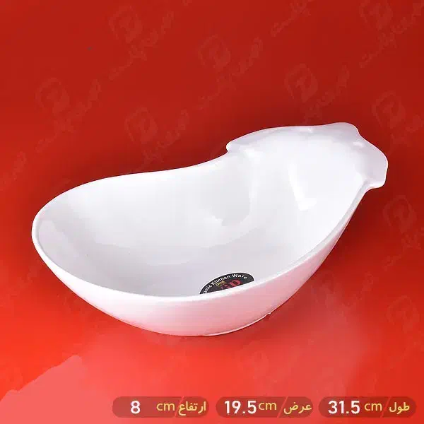کاسه سرامیکی بادمجان مخصوص سالاد و آجیل|ظروف سرو و پذیرایی|ری, علایین|دیوار