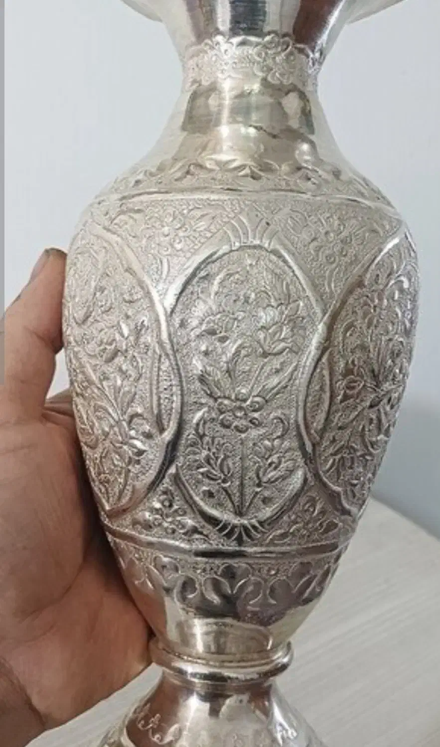 ظرف میوه خوری نقره ای فروش فوری|صنایع دستی و سایر لوازم تزئینی|شاهینشهر, گزبرخوار|دیوار