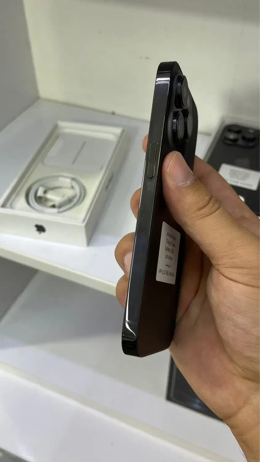 آیفون ۱۴ پرومکس ۲۵۶ گیگ کارکرده نقد اقساط 14promax|موبایل|اهواز, ۳۰ متری|دیوار