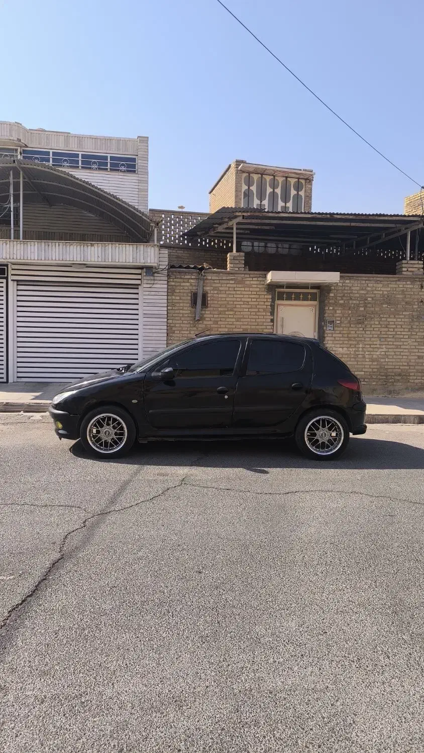 پژو 206 فرانسوی تیپ۳ سفارشی|خودرو سواری و وانت|دزفول, |دیوار