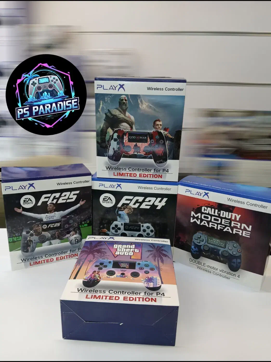 دسته پلی ایکس کاستوم شده برای ps4|کنسول، بازی ویدئویی و آنلاین|تهران, پرستار|دیوار
