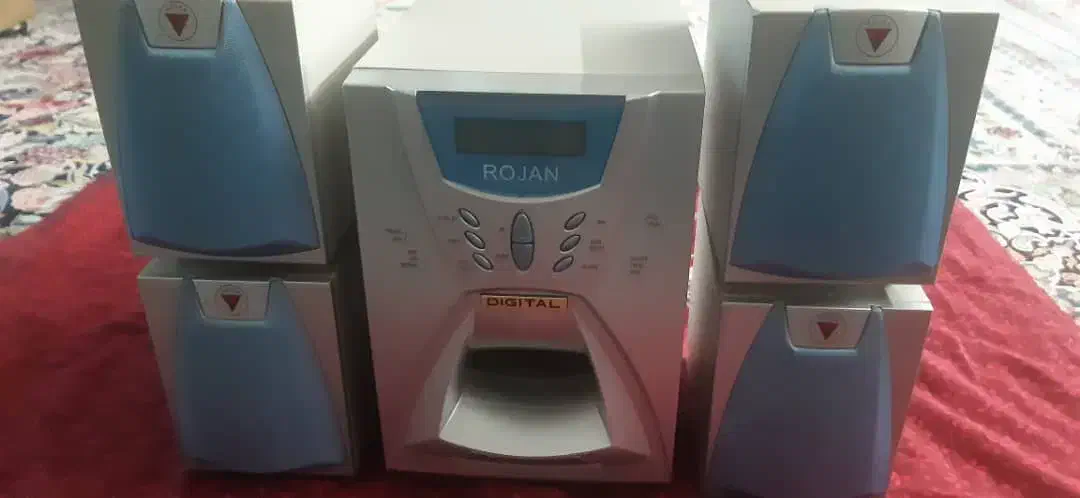 اسپیکر ۵ تکه روژان|سیستم صوتی خانگی|رشت, رودباری|دیوار