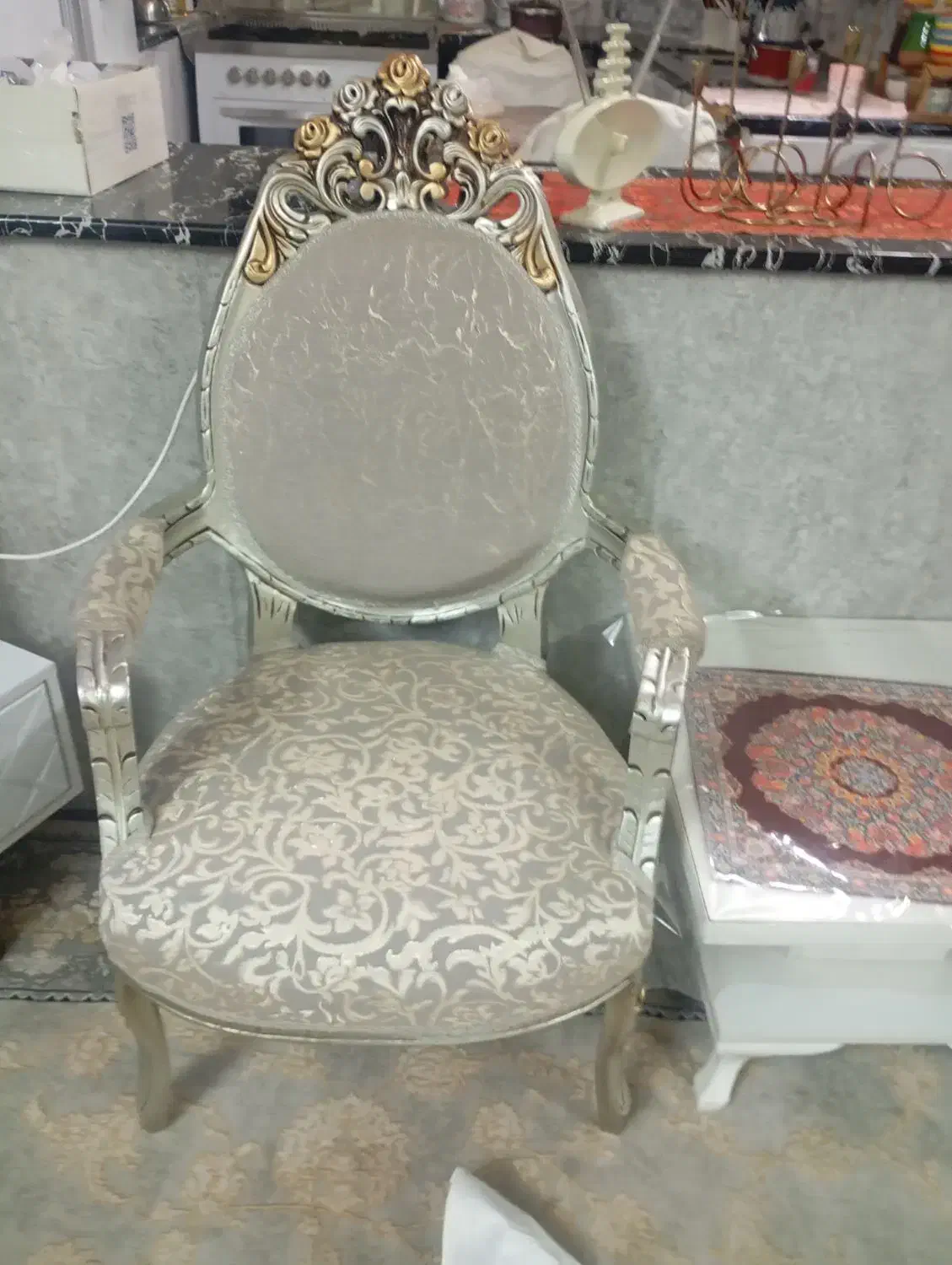 مبل استیل نه نفره|مبلمان خانگی و میز عسلی|فولادشهر, B6|دیوار