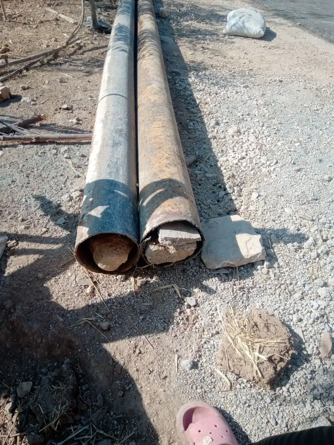 لوله مصرفی|مصالح و تجهیزات ساختمان|شباب, |دیوار