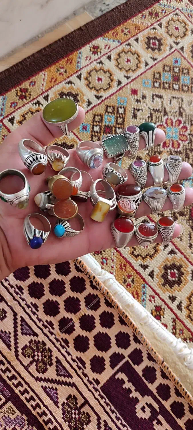 انگشتر کلکسیون نقره|جواهرات|تربتحیدریه, ترمینال|دیوار