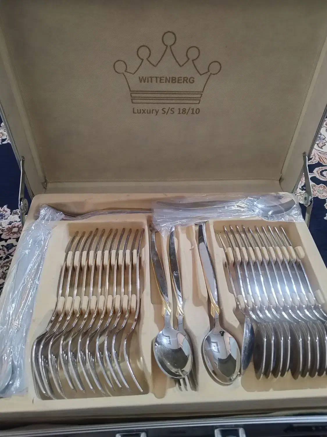 سرویس قاشق و چنگال ویتنبرگ آلمان|ظروف سرو و پذیرایی|فردیس, ثابتی|دیوار