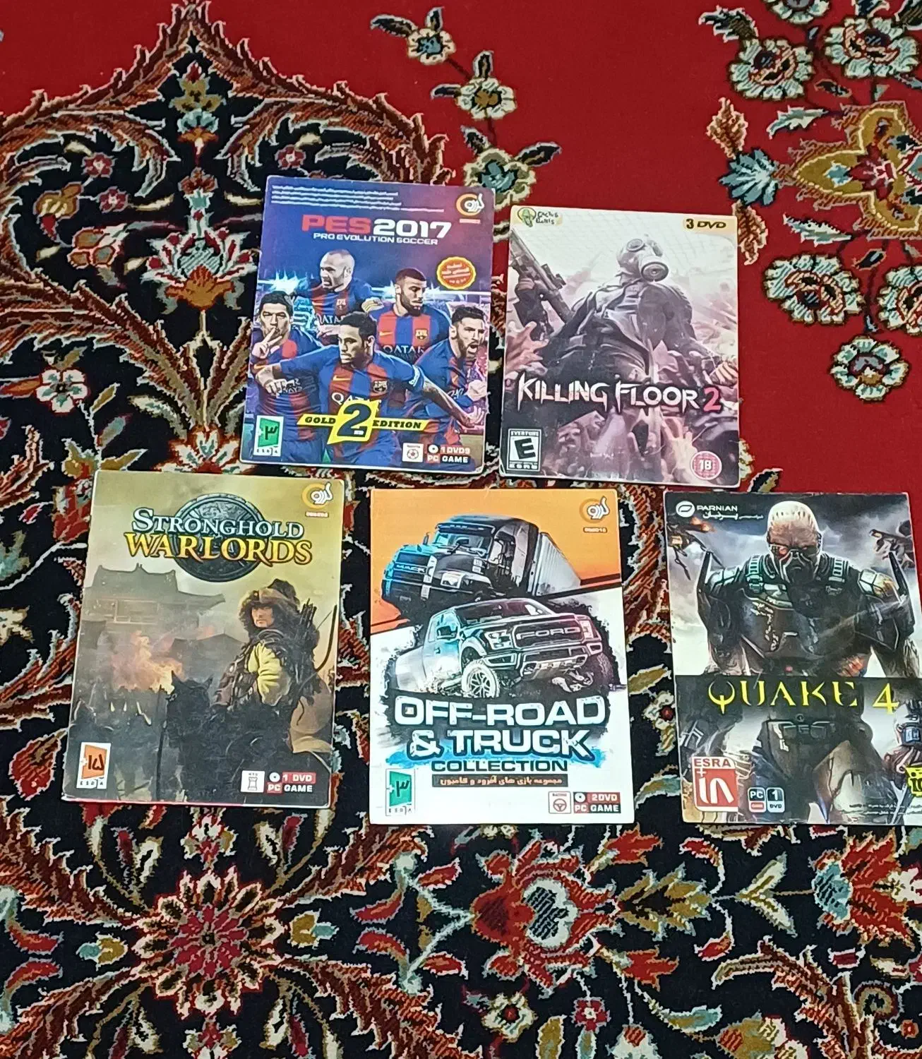 ۵ عدد بازی|کنسول، بازی ویدئویی و آنلاین|خوی, |دیوار