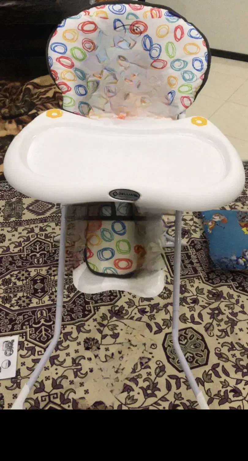 صندلی غذای کودک دلیجان|تخت و صندلی بچه|رودسر, |دیوار