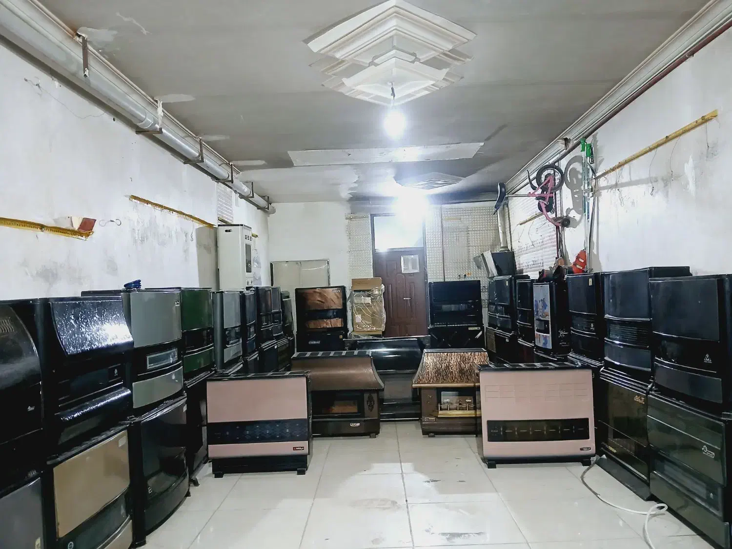 انواع بخاری گازی کم کارباضمانت درحد نو طاهری هفت|بخاری، هیتر، شومینه|نیشابور, خط کاشمر|دیوار