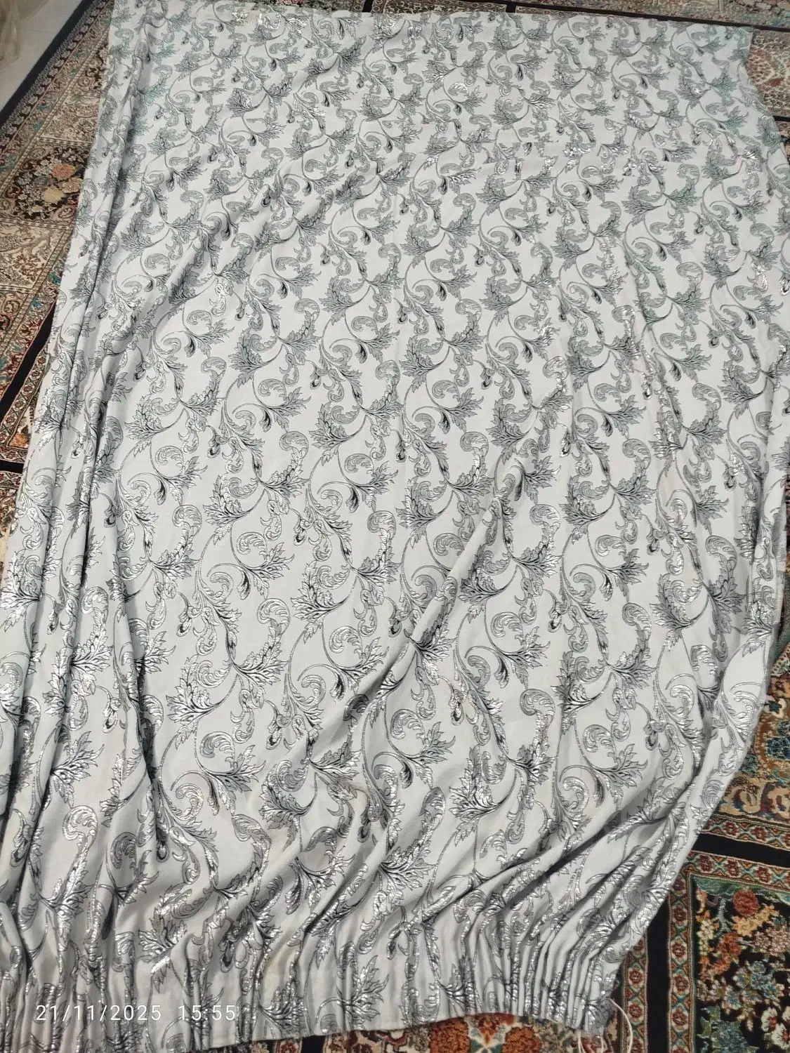 پرده بسیار تمیز|پرده، رانر، رومیزی|مشهد, خواجه ربیع|دیوار