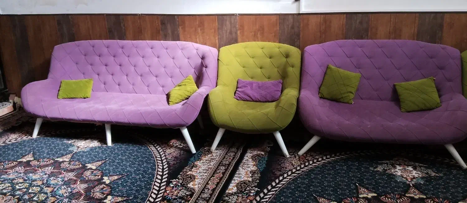 مبل 7نفره چستر|مبلمان خانگی و میز عسلی|تربت جام, معدآباد|دیوار