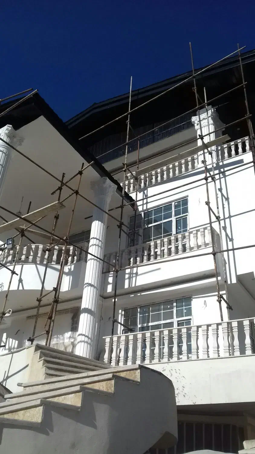 سیمان کاری نما رومی|خدمات پیشه و مهارت|کرج, حصارک بالا|دیوار