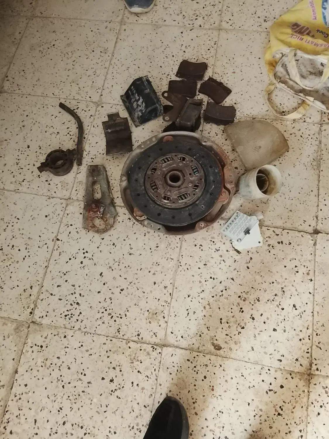 دیسک و صفحه لنت ترمز عقب پژو پارس|قطعات یدکی و لوازم جانبی|مشهد, کشف|دیوار