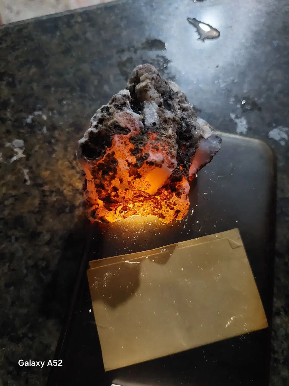 سنگ کلکسیونی عقیق سلیمانی.شجر.آماتیس|کلکسیون اشیاء عتیقه|قرچک, باقرآباد|دیوار