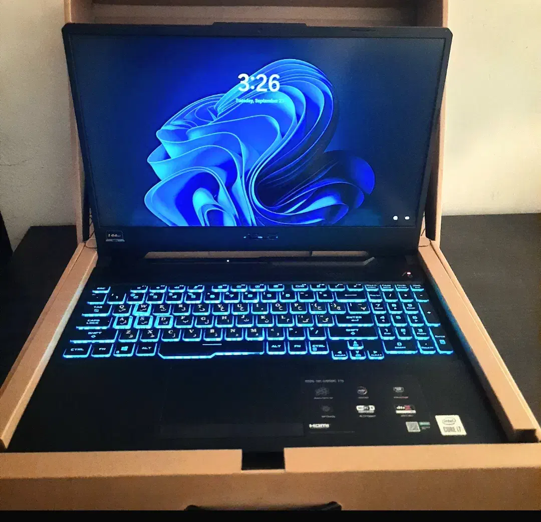 لپ تاپ ایسوس تاف asus tuf i7/1t/144hz|رایانه همراه|شیراز, ارم|دیوار