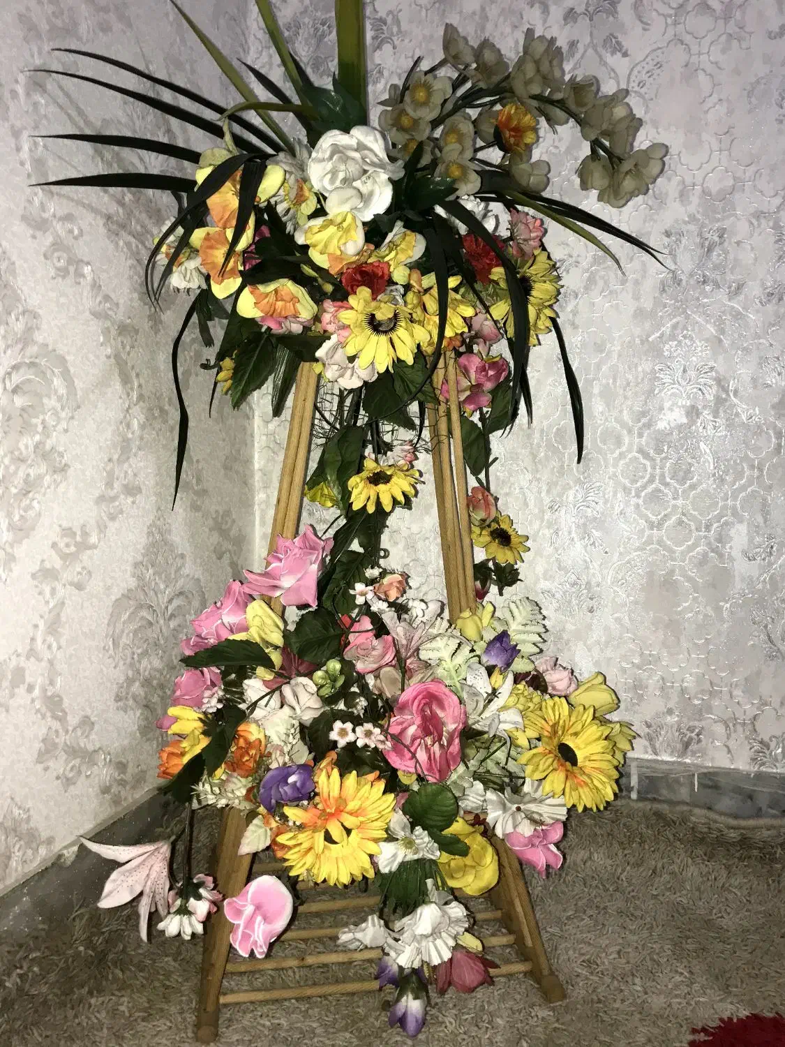 گل مصنوعی|گل مصنوعی|شهریار, کهنز|دیوار