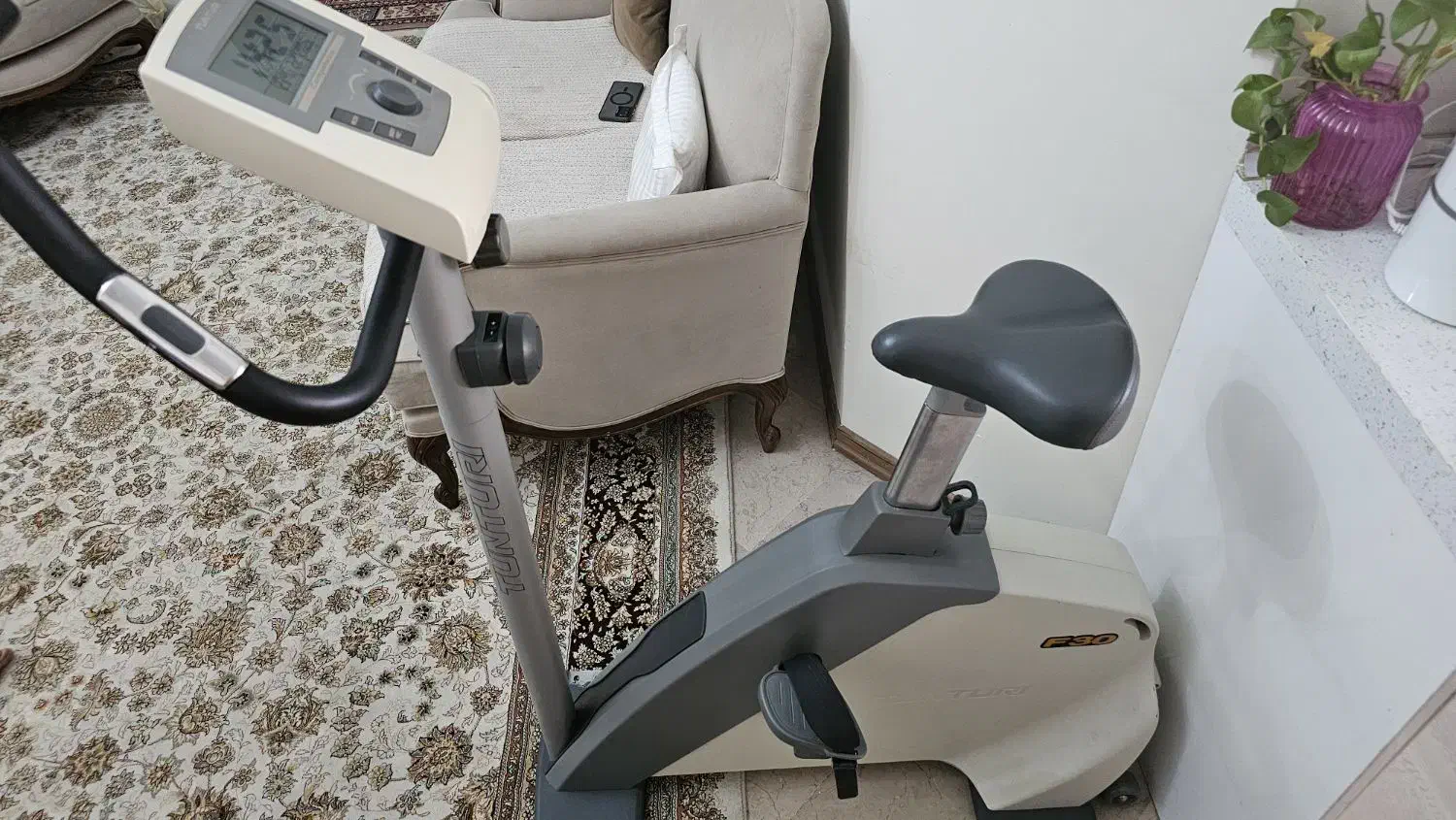 دوچرخه ثابت فوق حرفه‌ای Tunturi F30|تجهیزات ورزشی|تهران, دبستان|دیوار