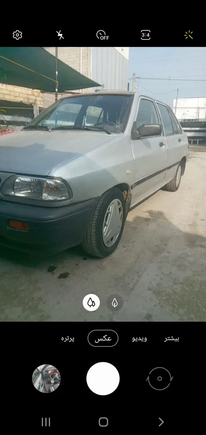 پراید نقرای مدل۸۵ قیمت۱۲۰ میلیون|خودرو سواری و وانت|بندر انزلی, بشمن|دیوار