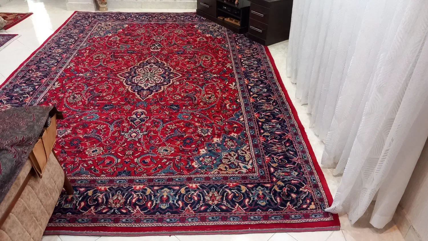 فرش ۹ متری دست باف|فرش|اراک, |دیوار