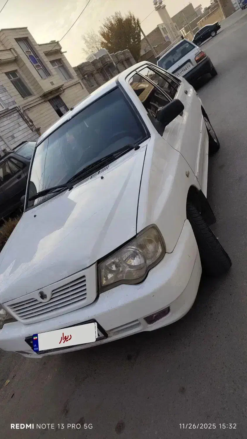 پرایددوگانه سفید ۸۹ ۱۳۲|خودرو سواری و وانت|خوی, |دیوار