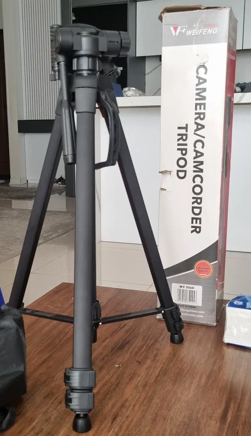 سه پایه دوربین ویفنگ باگیره نگهدارنده موبایل|دوربین عکاسی و فیلمبرداری|شیراز, شهرک بهشتی|دیوار