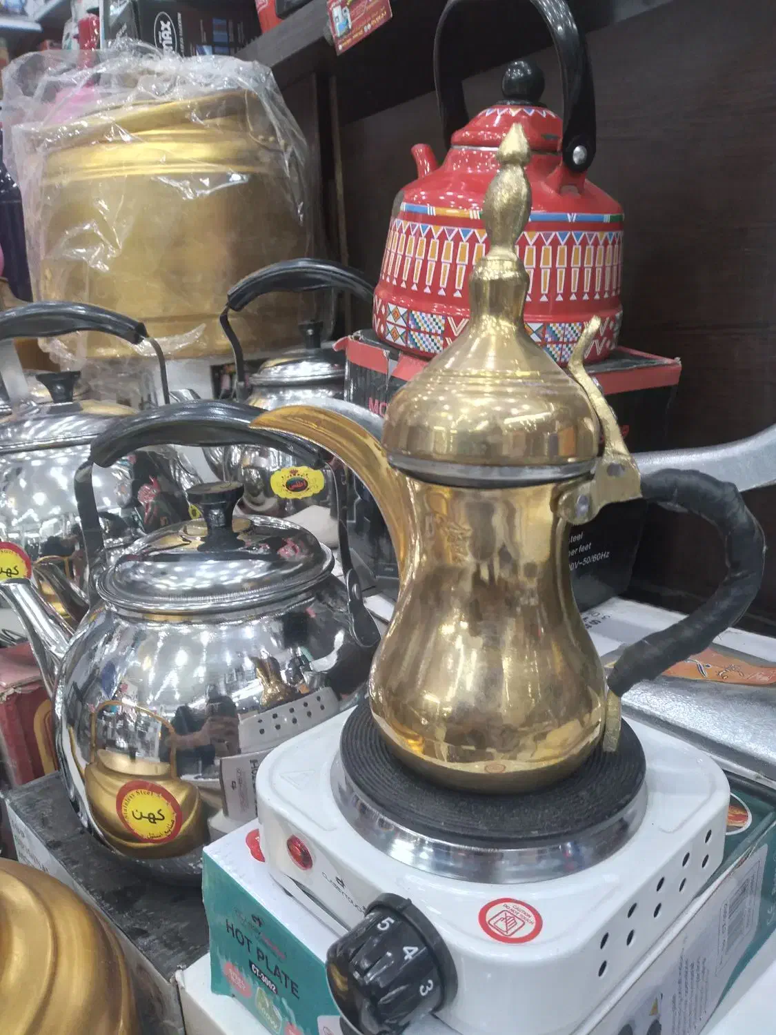 دریای فلاکس. قوری. دله قهوه سینی پذیرایی|سایر لوازم برقی|اهواز, کمپلو جنوبی|دیوار