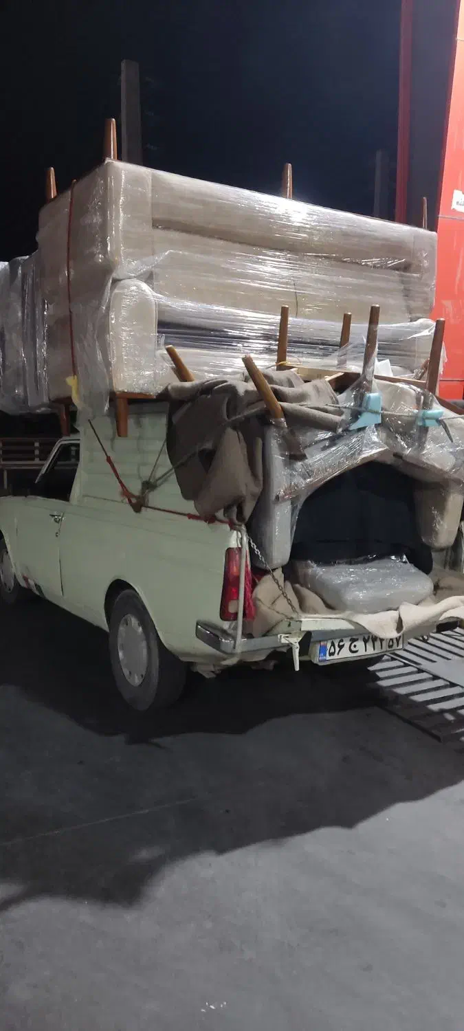 وانتی وانت بار باربری 24 ساعته منصفانه همراه کارگر|خدمات حمل و نقل|خمین, |دیوار